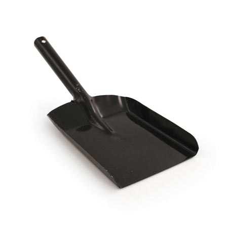Black Painted Hand Shovel with Metal Handle