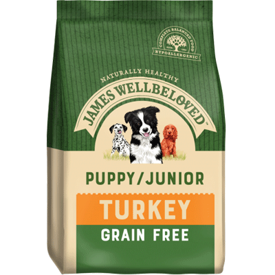 James Wellbeloved Turkey Grain Free Puppy