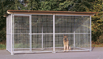 Galvanised Dog Run Panels