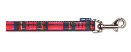 Tartan Nylon dog Lead