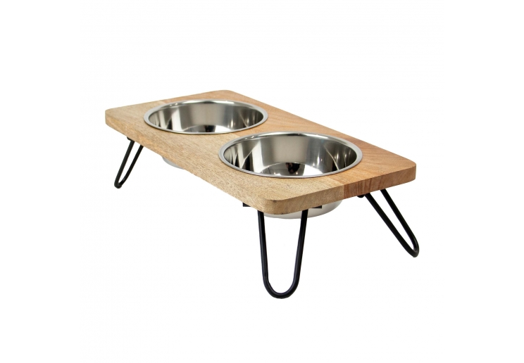 Raised Dog Feeder