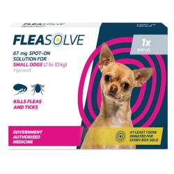 Fleasolve Dog 2 to 10Kg