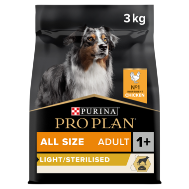PRO PLAN Light Sterilised Chicken Dry Dog Food