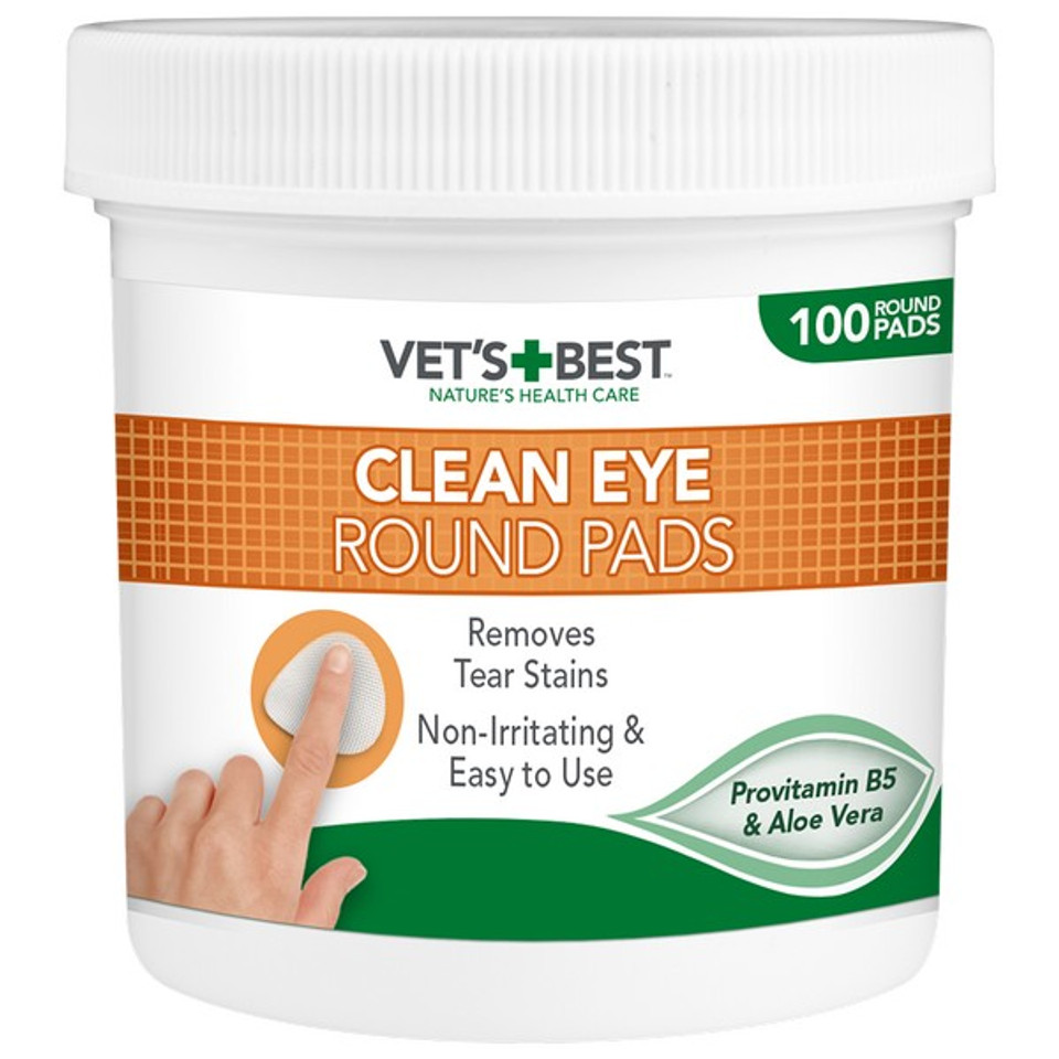 Vets Best Eye Finger Pad Wipes